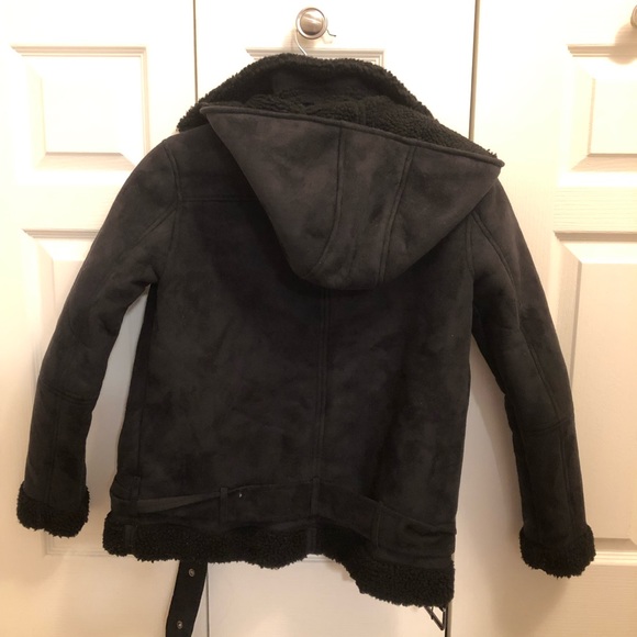 UO Silence & Noise Aviator Jacket - Picture 3 of 4